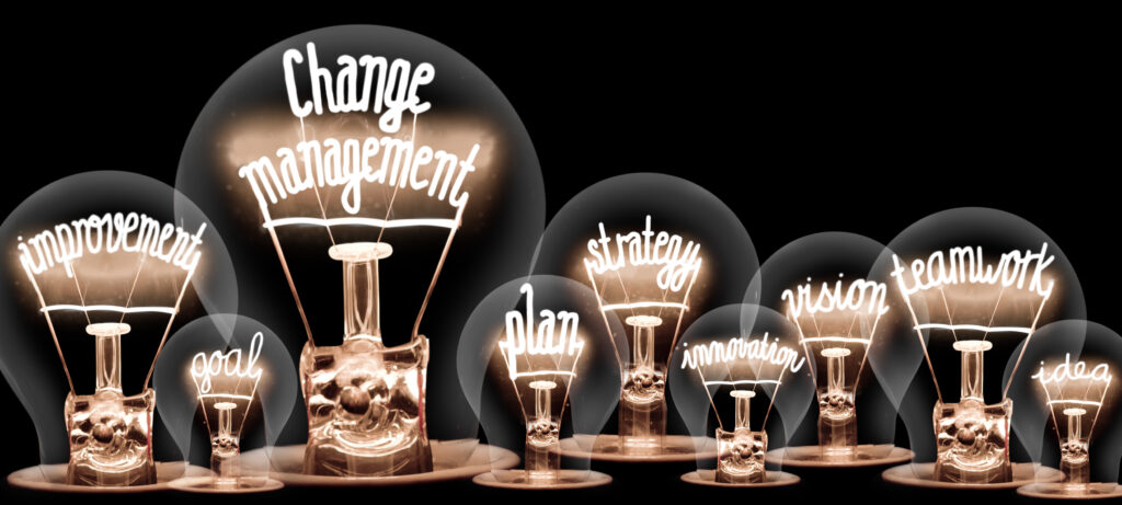 Change Management makes your business more effective and efficient