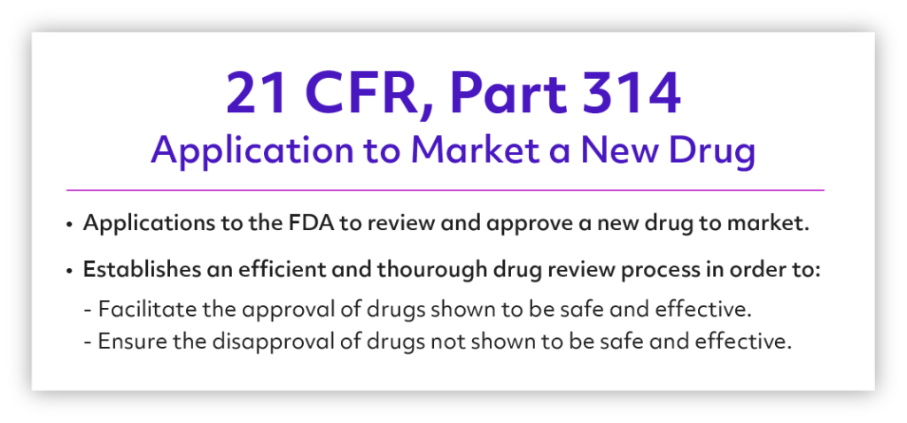 21 CFR Part 314